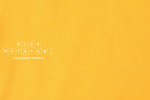 DEADSTOCK Japanese Fabric Shokunin Collection Orihimedaki Washed Linen - yellow - 50cm